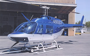 Jet Ranger helicopter